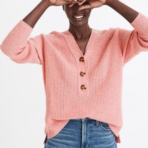 Madewell Ribbed Henley Sweater